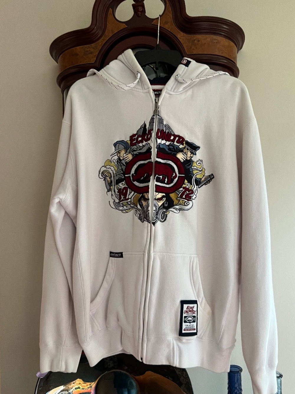 Rare ecko. unlimited zip hoodie by Marc ecko